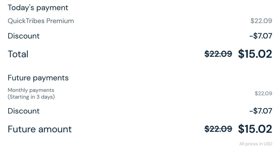 QuickTribes Premium